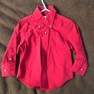 Wrangler button up western shirt